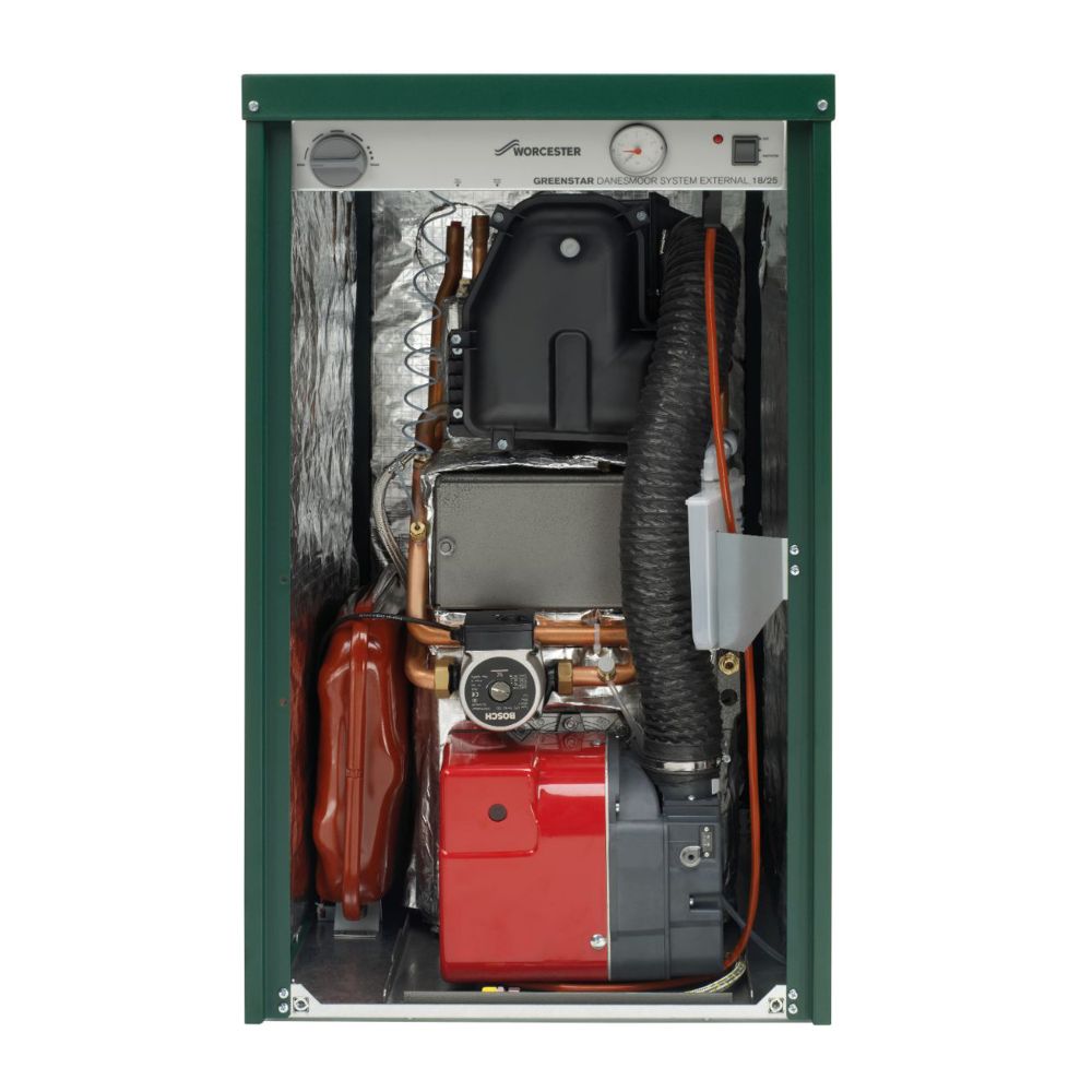 Oil-fired system boiler