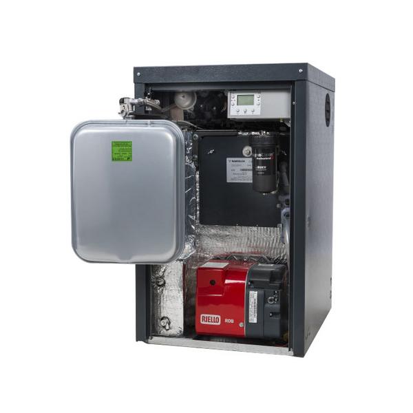 Oil-fired system boiler