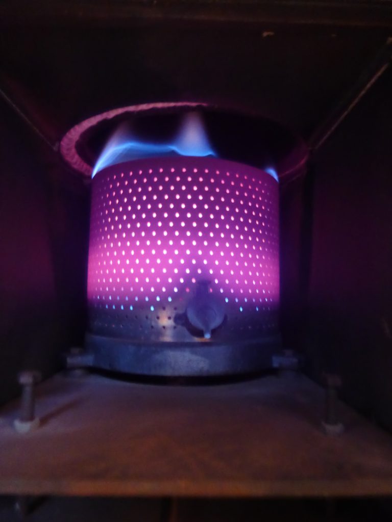 Oil-fired AGA Burner