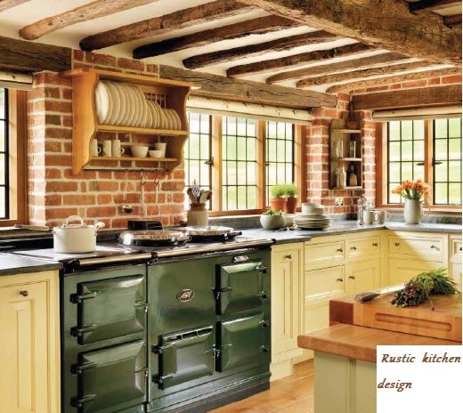 AGA Cooker in a rural kitchen